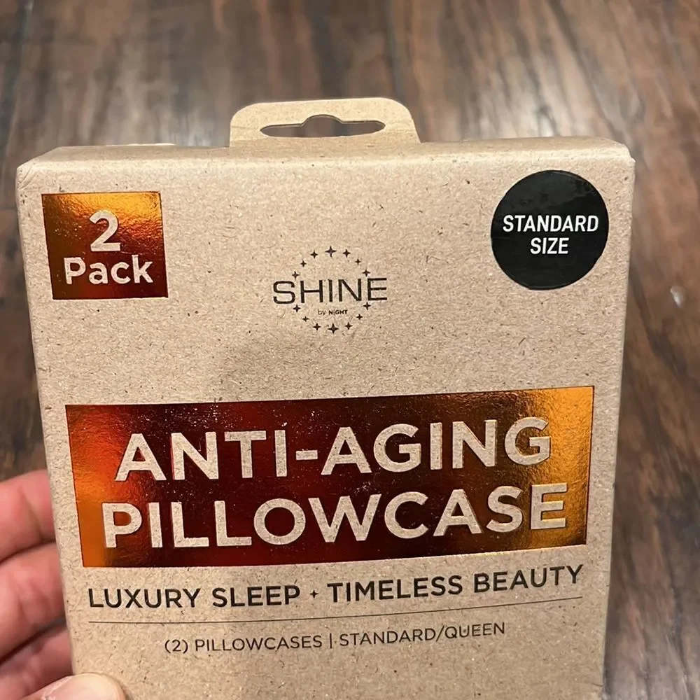 Shine by Night PINK PILLOWCASE SET - Anti-Aging Luxury Sleep